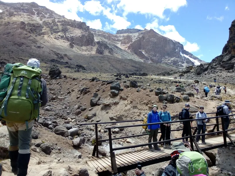 Climbing Mount Kilimanjaro 6-Days via Marangu Route Elevation Gain gallery image